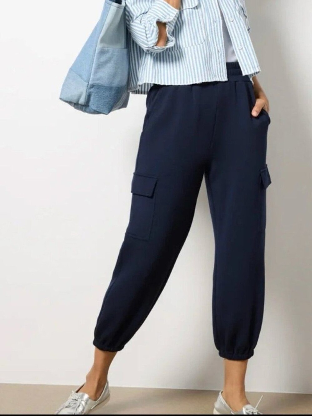 Varley Navy Cargo Joggers